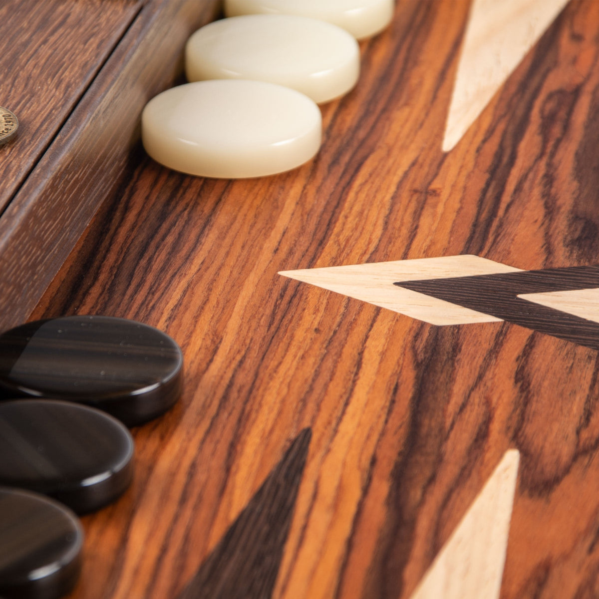 Manopoulos Palisander Crown-Cut Backgammon (4)