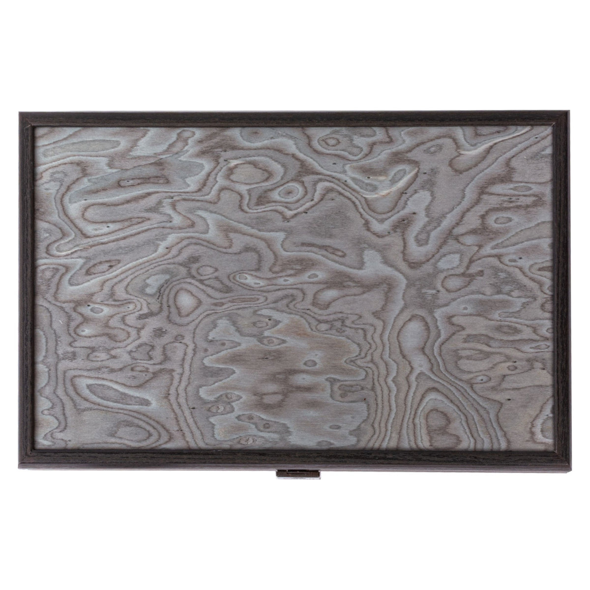 Manopoulos Pearly Grey Vavona with Black Oak Backgammon (10)