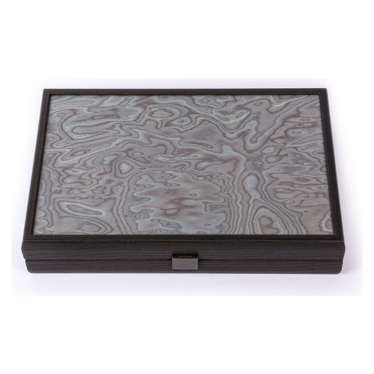 Manopoulos Pearly Grey Vavona with Black Oak Backgammon (9)