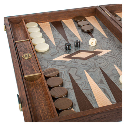 Manopoulos Pearly Grey Vavona Backgammon (11)