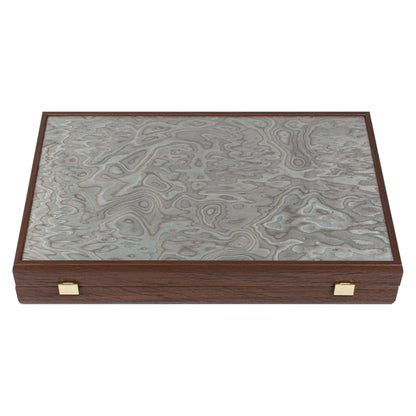 Manopoulos Pearly Grey Vavona Backgammon (3)