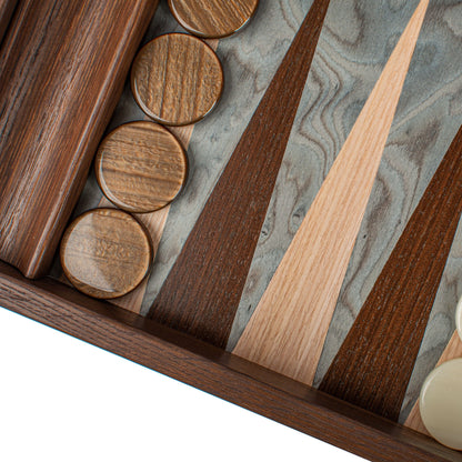 Manopoulos Pearly Grey Vavona Backgammon (9)