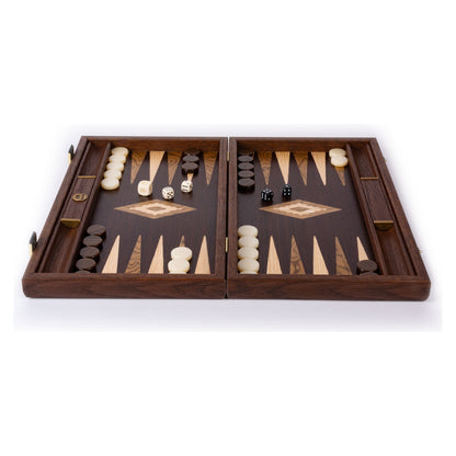 Manopoulos Wenge with Walnut Burl Backgammon (17)