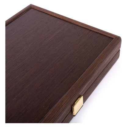 Manopoulos Wenge with Walnut Burl Backgammon (20)