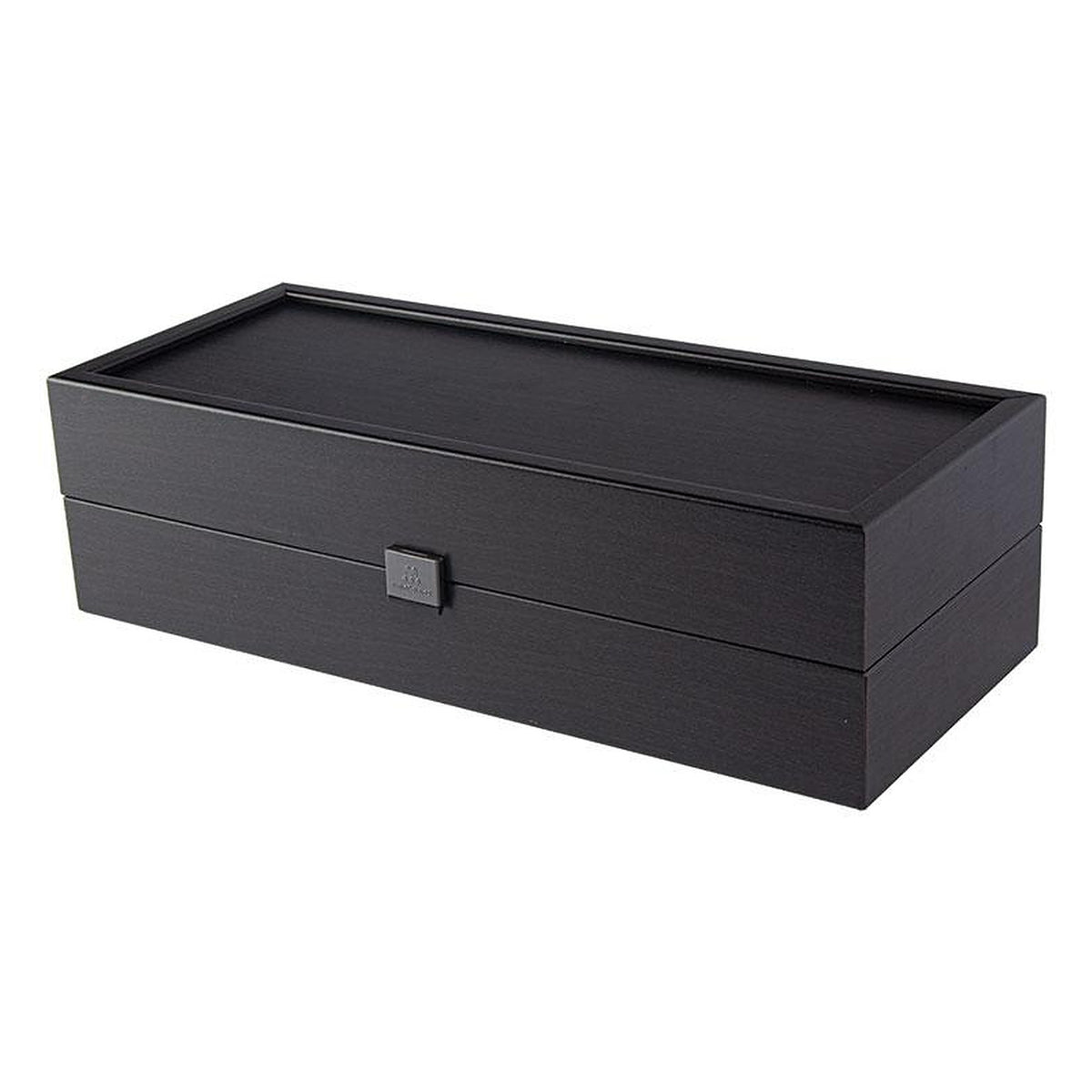 Manopoulos Wooden Wine Box – Black