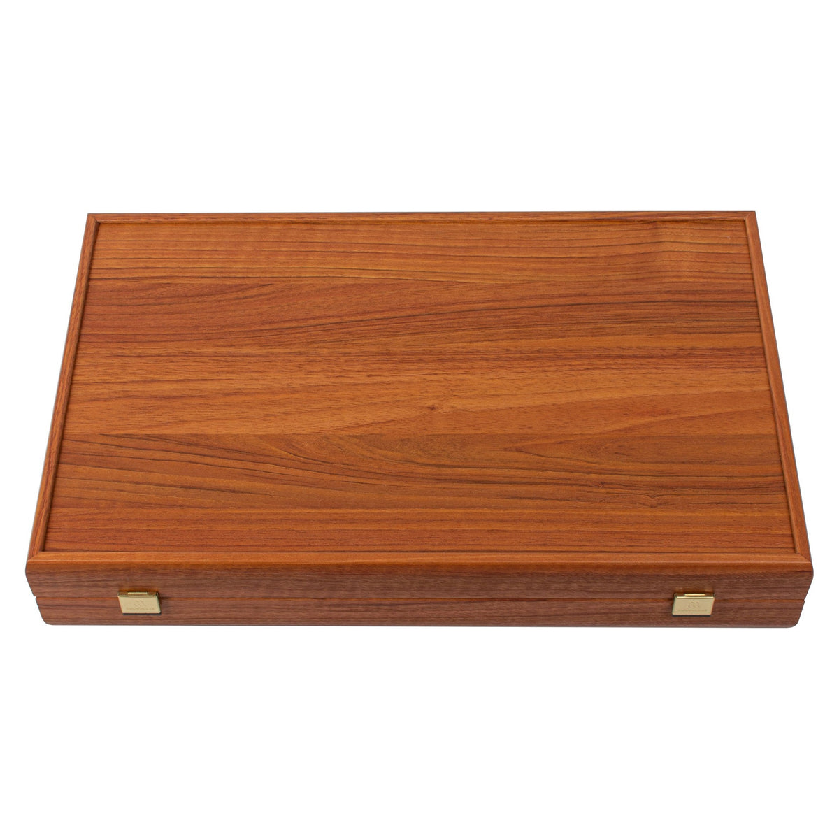 Manopoulos Mahogany Backgammon Replica With Side Racks (2)