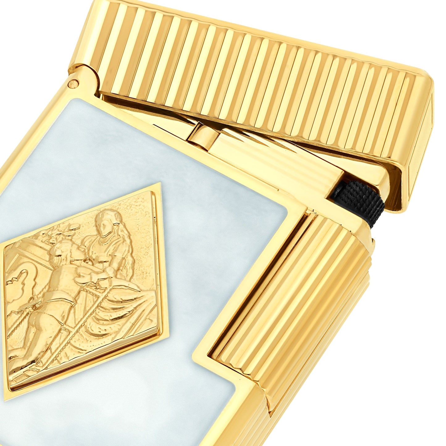 S.T. Dupont Romeo Y Julieta - Lacquered Lighter White — alternate view