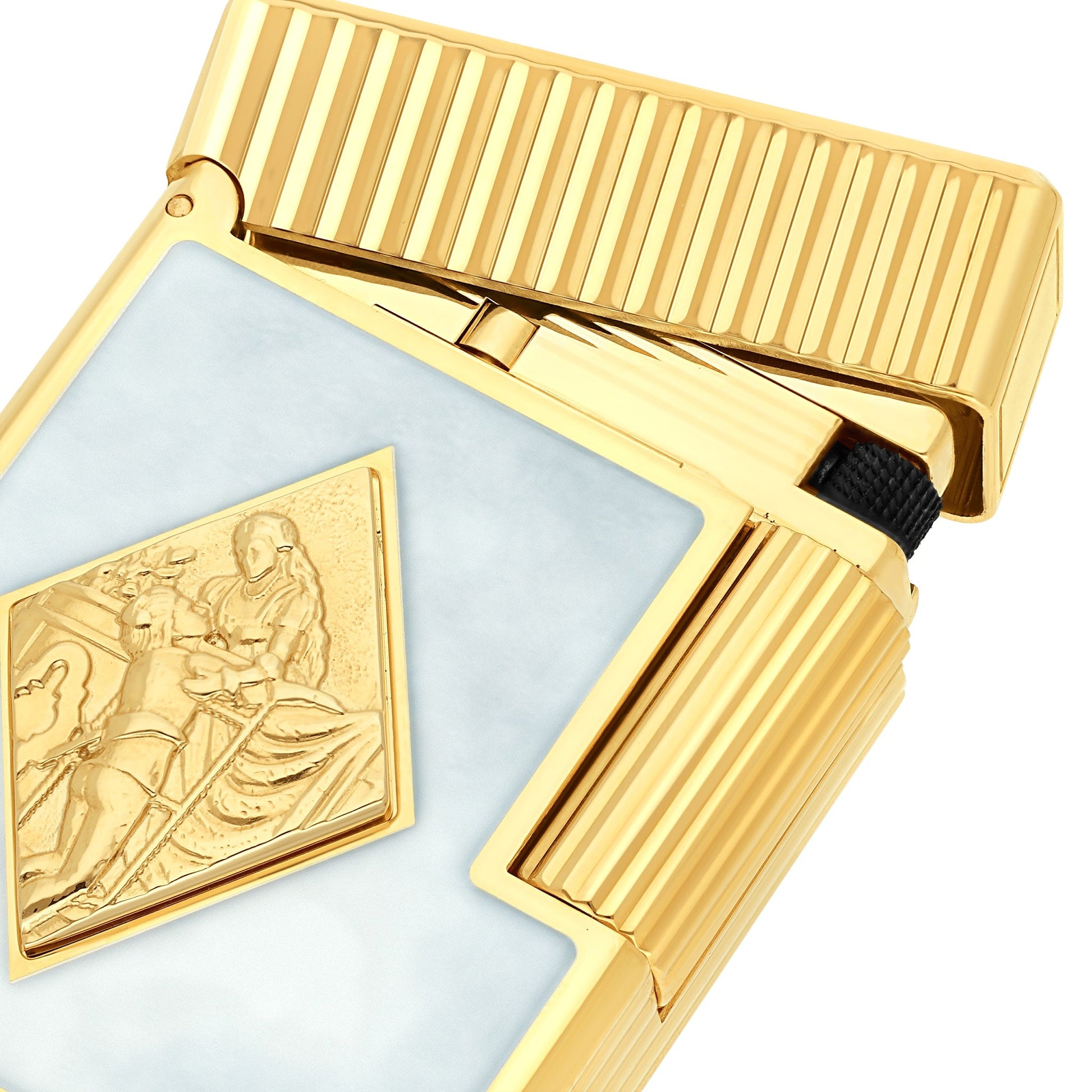 S.T. Dupont Romeo Y Julieta - Lacquered Lighter White — alternate view