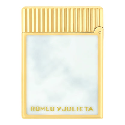 S.T. Dupont Romeo Y Julieta - Lacquered Lighter White — angle view