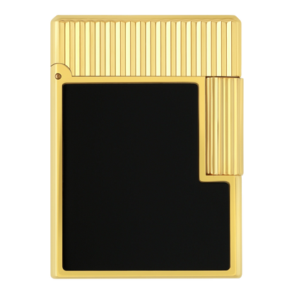 S.T. Dupont Ligne 1 - Laque Noir - Yellow Gold