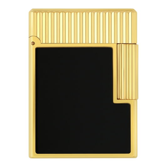 S.T. Dupont Ligne 1 - Laque Noir - Yellow Gold