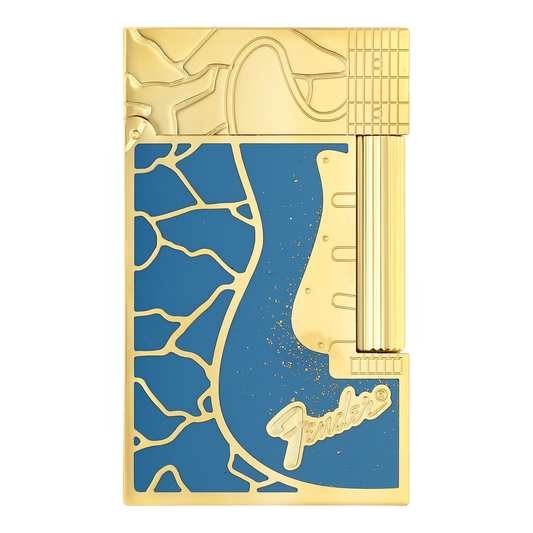 S.T. Dupont Fender - Ligne 2 laque bleue