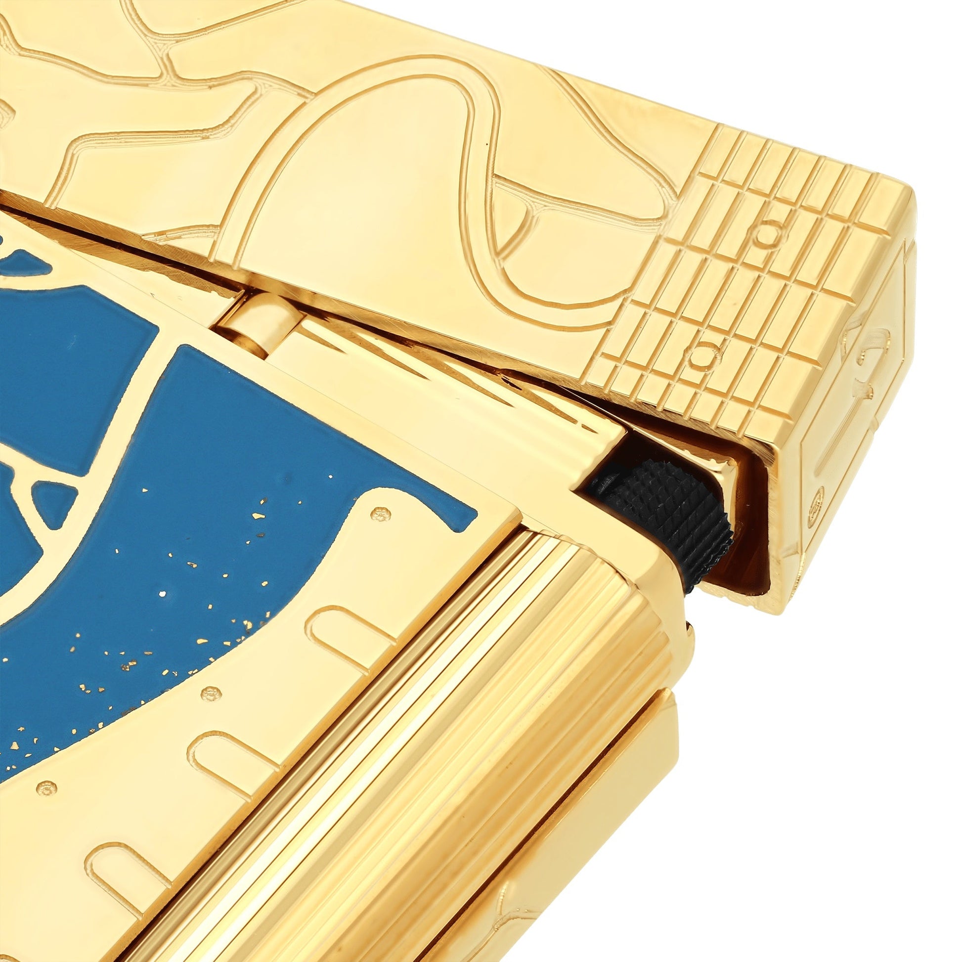 S.T. Dupont Fender - Ligne 2 Laque Bleue Blue Lacquer — alternate view