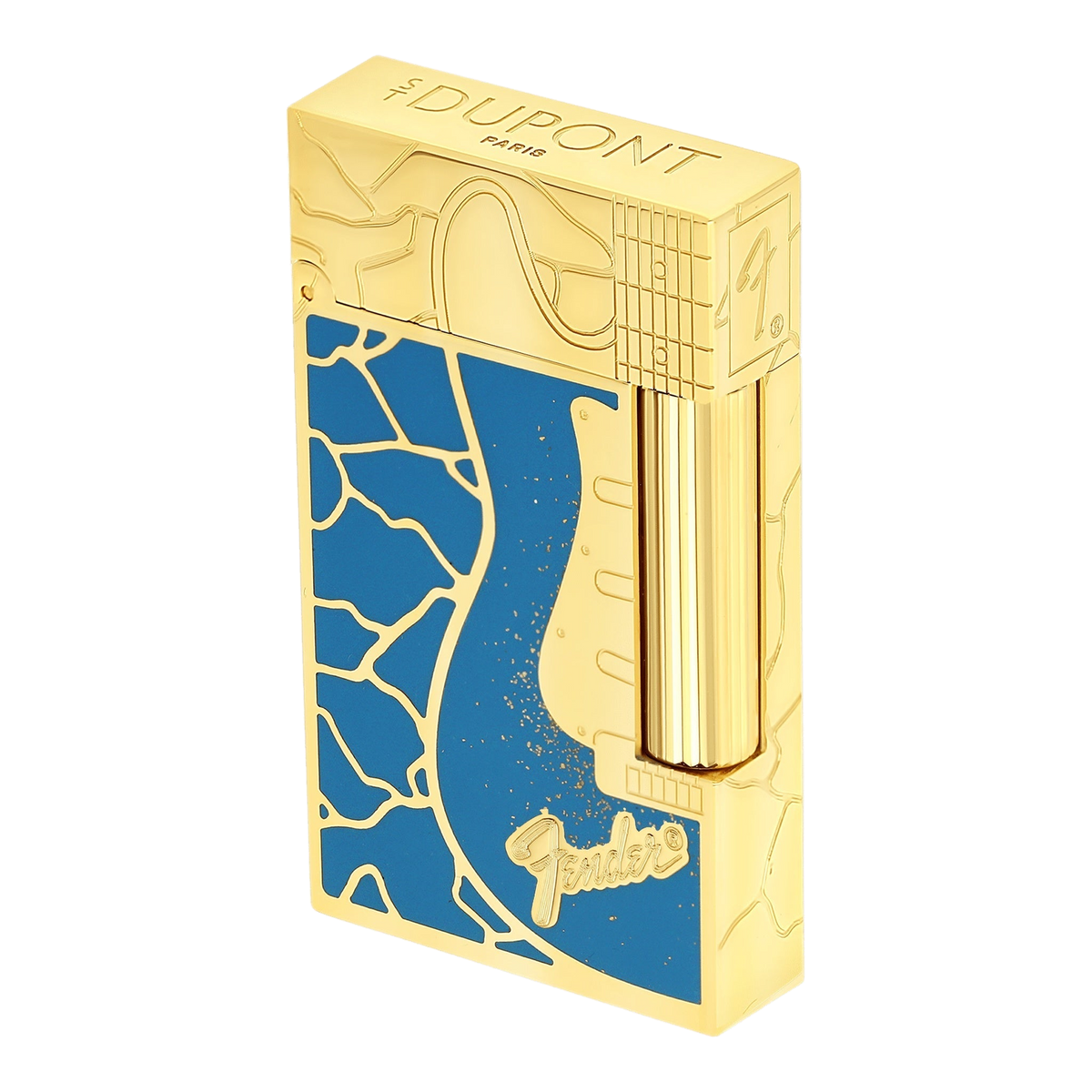 S.T. Dupont Fender - Ligne 2 laque bleue — vue 5