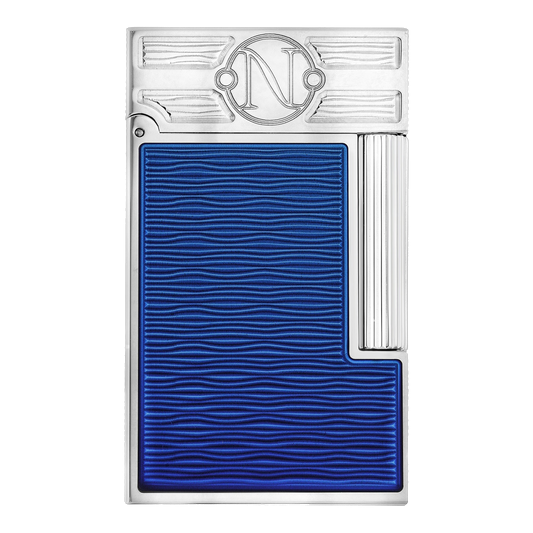 S.T. Dupont 20'000 lieues sous les mers - briquet laqué bleu Gulf Stream