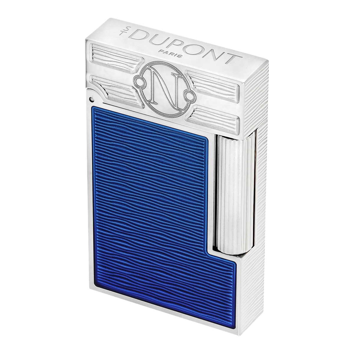 S.T. Dupont 20'000 Leagues Under The Seas - Blue Gulf Stream Lacquered Lighter — view 5