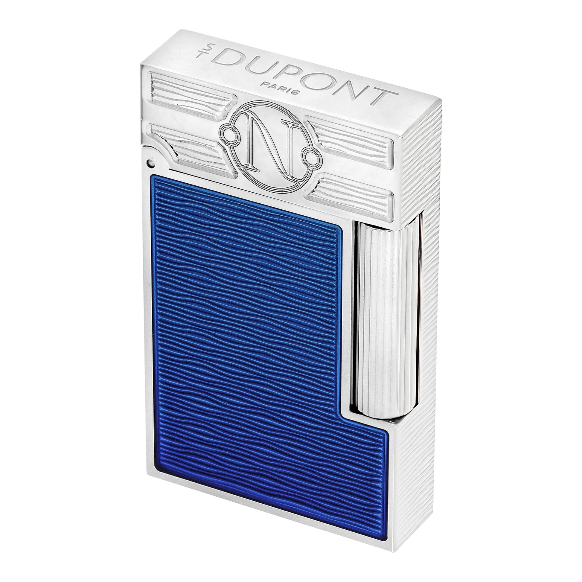 S.T. Dupont 20'000 Leagues Under The Seas - Blue Gulf Stream Lacquered Lighter — view 5