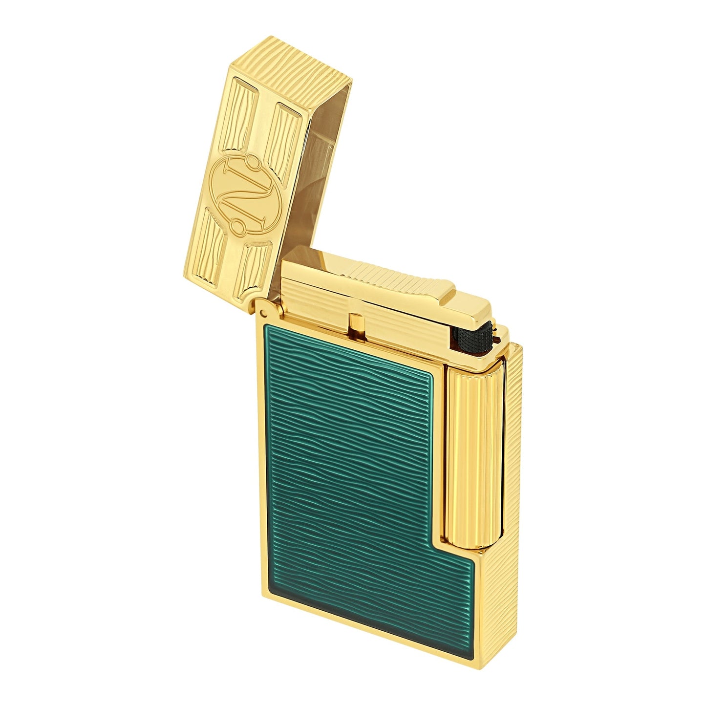 S.T. Dupont 20,000 Leagues Under The Seas - Green Pacific - Ligne 2 Lighter — detail view