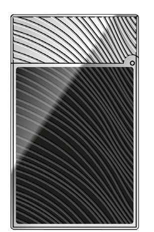 CHINESE NEW YEAR HORSE - LIGNE 2 GUILLOCHE SOUS LAQUE NOIRE BLACK GUILLOCHE UNDER LACQUER PALLADIUM