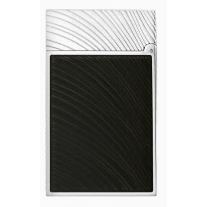 CHINESE NEW YEAR HORSE - LIGNE 2 GUILLOCHE SOUS LAQUE NOIRE BLACK GUILLOCHE UNDER LACQUER PALLADIUM