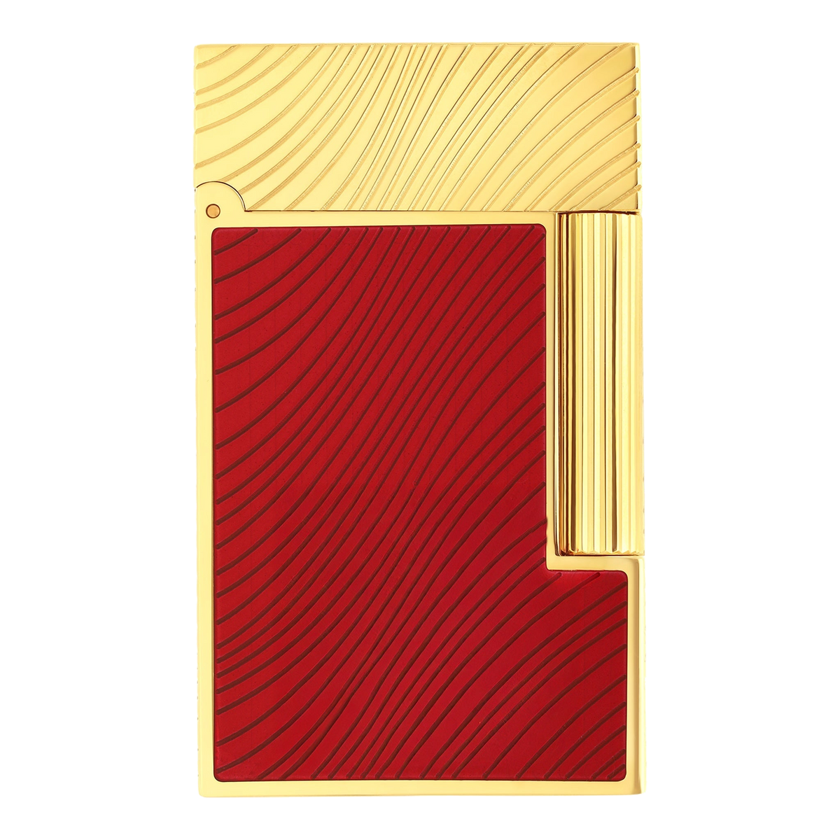 S.T. Dupont Horse Mane - Ligne 2 Lighter - Red / Gold