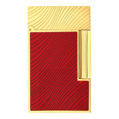 S.T. Dupont Horse Mane - Ligne 2 Lighter - Red / Gold