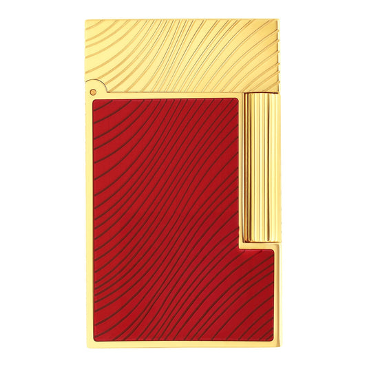 S.T. Dupont Horse Mane - Ligne 2 Lighter - Red / Gold