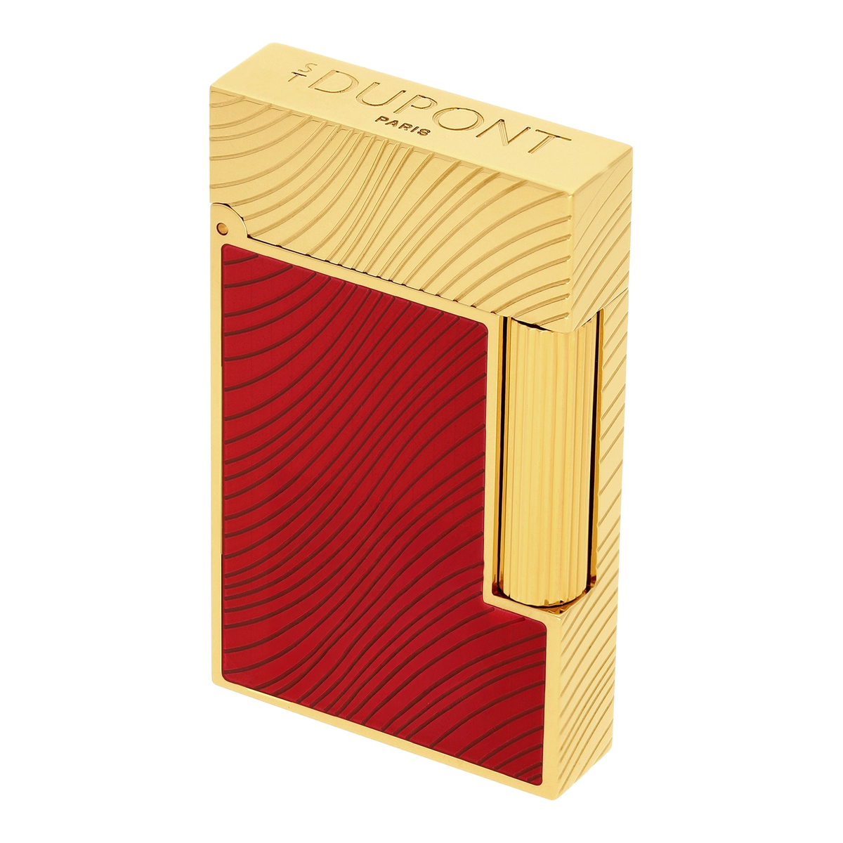 S.T. Dupont Horse Mane - Ligne 2 Lighter - Red / Gold — view 5