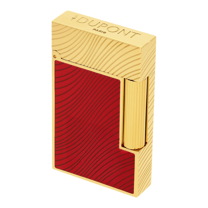 S.T. Dupont Horse Mane - Ligne 2 Lighter - Red / Gold — view 5