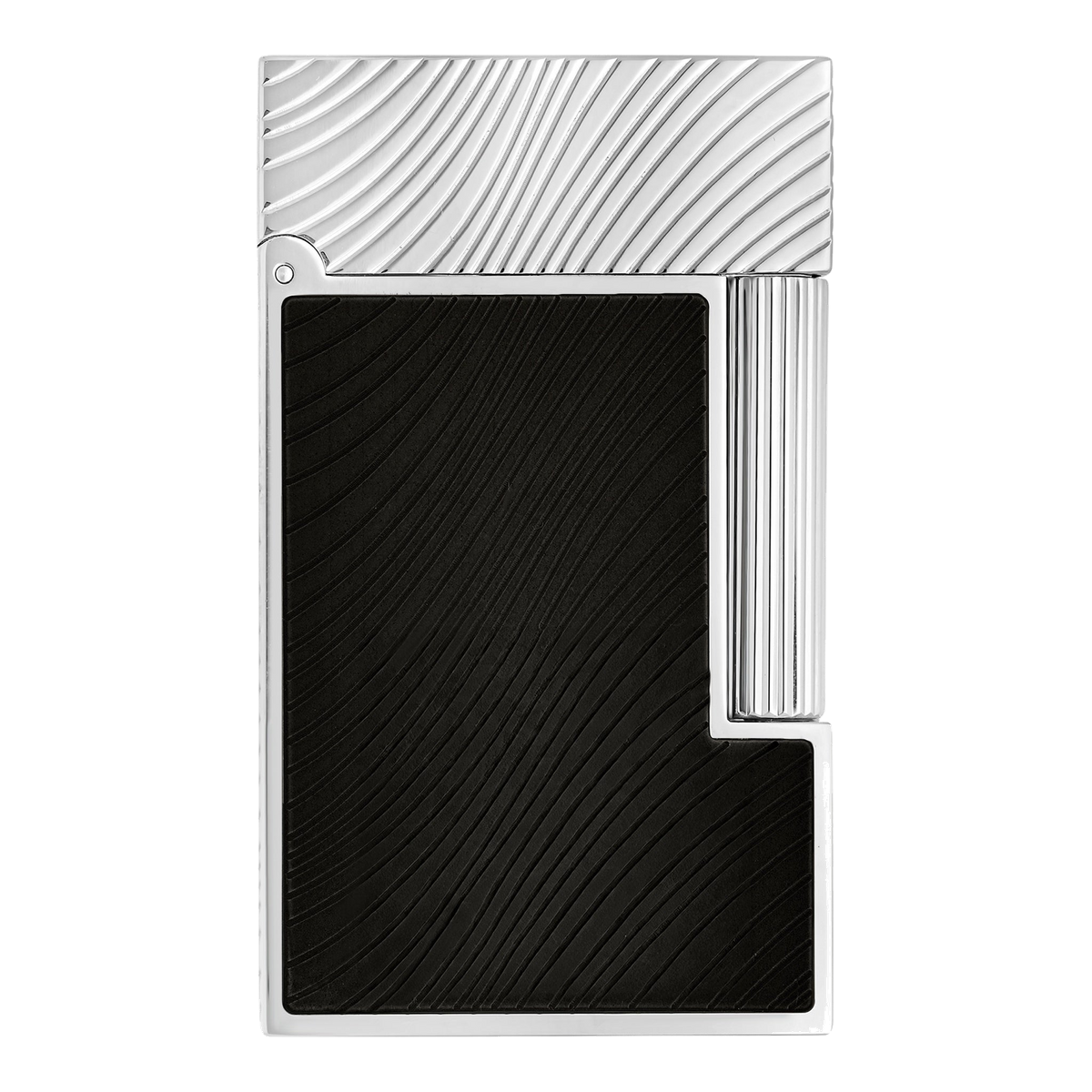 S.T. Dupont Horse Mane - Ligne 2 Lighter - Black / Palladium