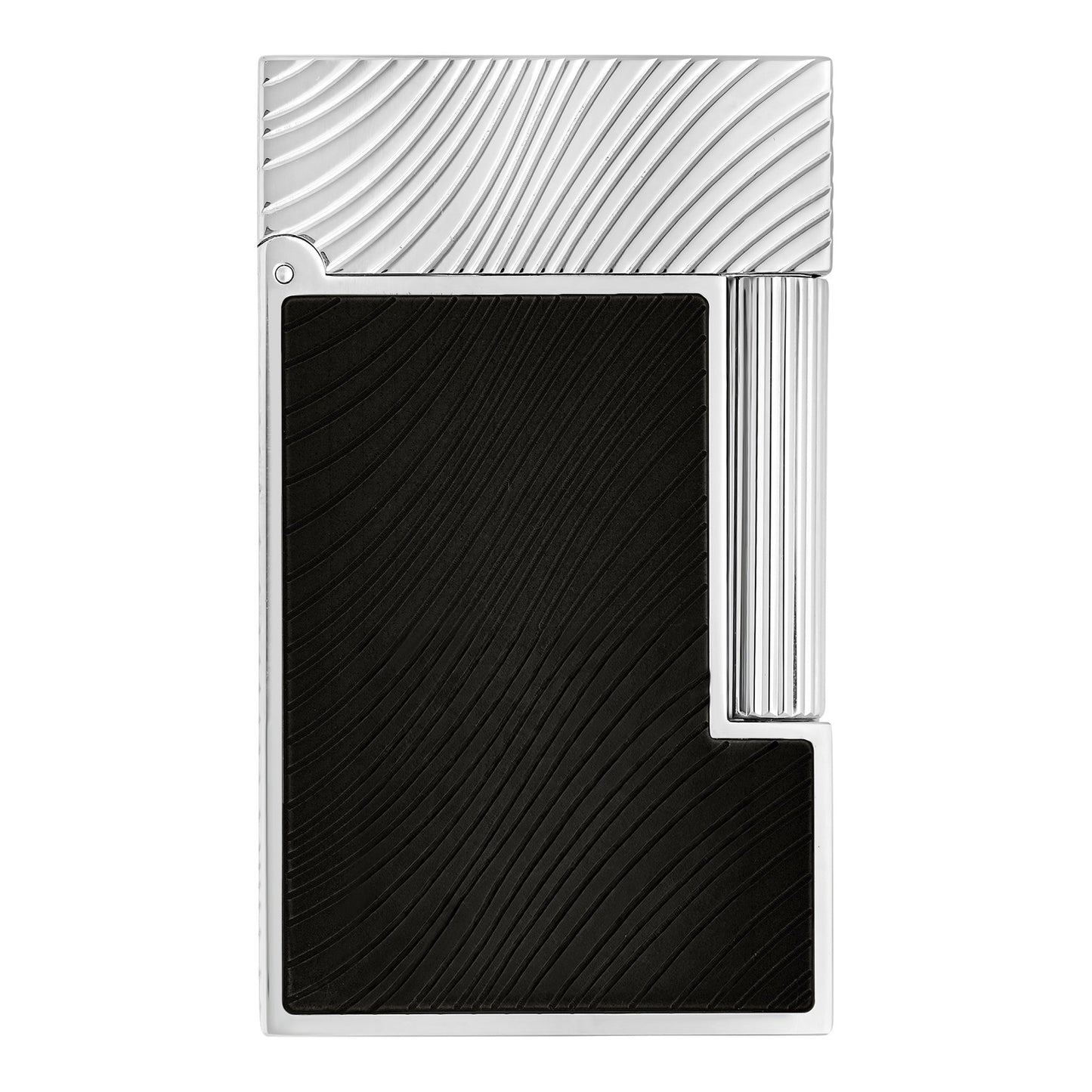S.T. Dupont Horse Mane - Ligne 2 Lighter - Black / Palladium