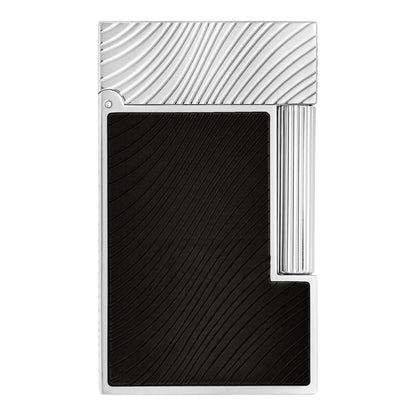 S.T. Dupont Horse Mane - Ligne 2 Lighter - Black / Palladium