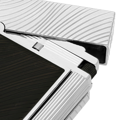 S.T. Dupont Horse Mane - Ligne 2 Lighter - Black / Palladium — alternate view