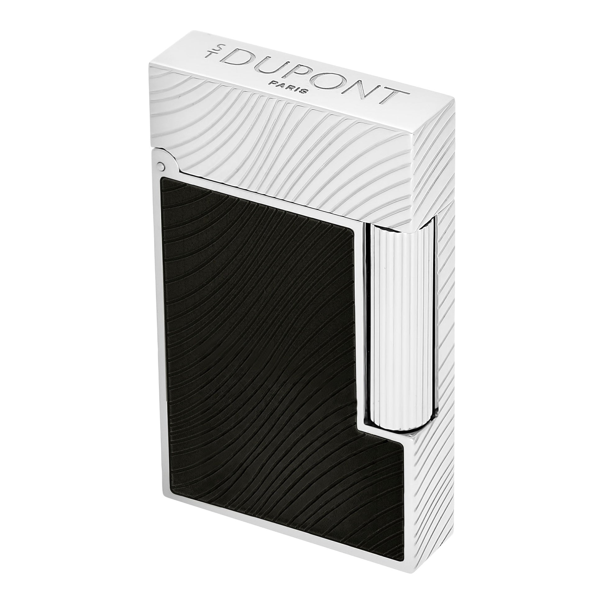 S.T. Dupont Horse Mane - Ligne 2 Lighter - Black / Palladium — view 5