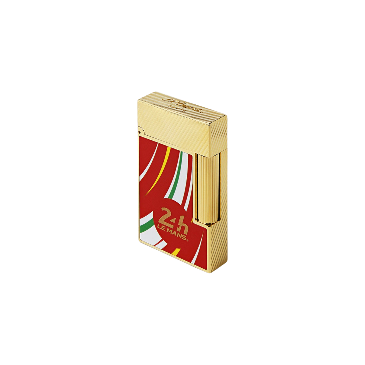 S.T. Dupont Lighter Ligne 2 Cling Le Red Gold — alternate view