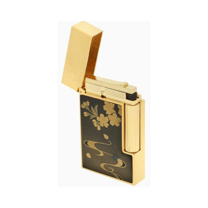 LIGNE 2 - LACQUERED LIGHTER MAKI-E BROWN RYUSUI SHUN