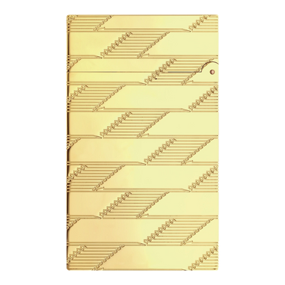 S.T. Dupont Ligne 2 - petit - guilloché Monogramme 1872 — vue de trois quarts