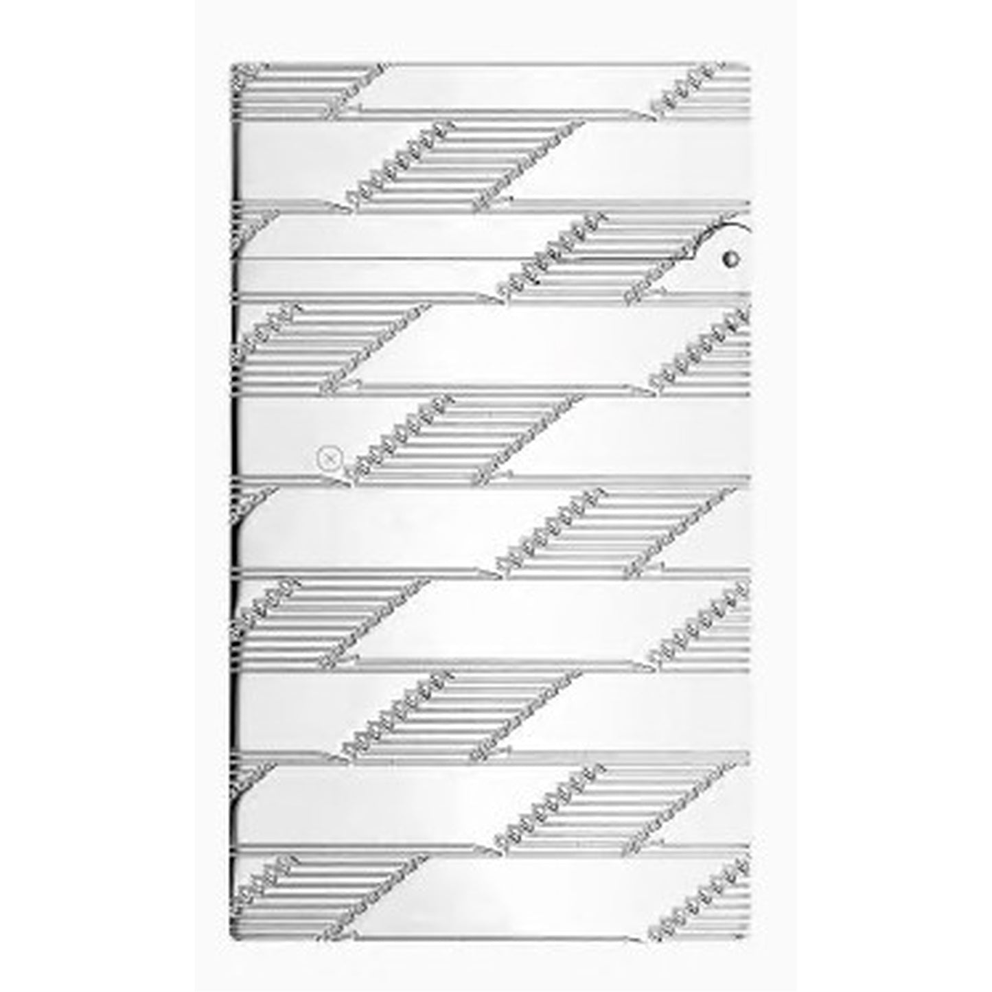 LIGNE 2 SMALL - GUILLOCHE MONOGRAM 1872