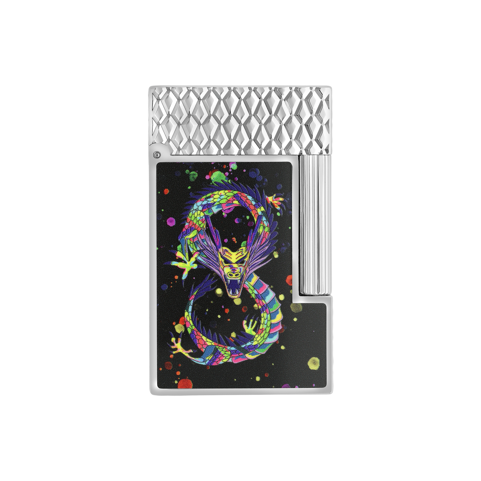 S.T. Dupont Lighter Dragon Black Palladium