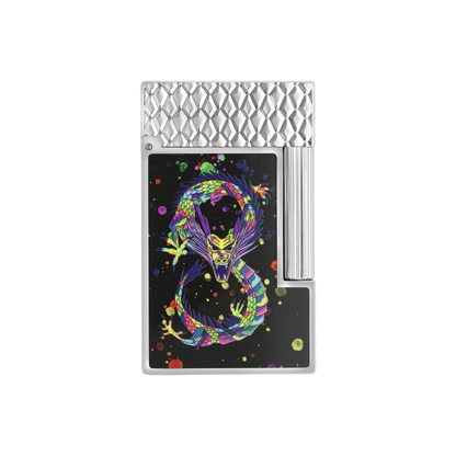 S.T. Dupont Lighter Dragon Black Palladium