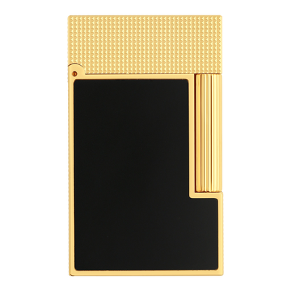 S.T. Dupont Ligne 2 - Noir Mat - Yellow Gold