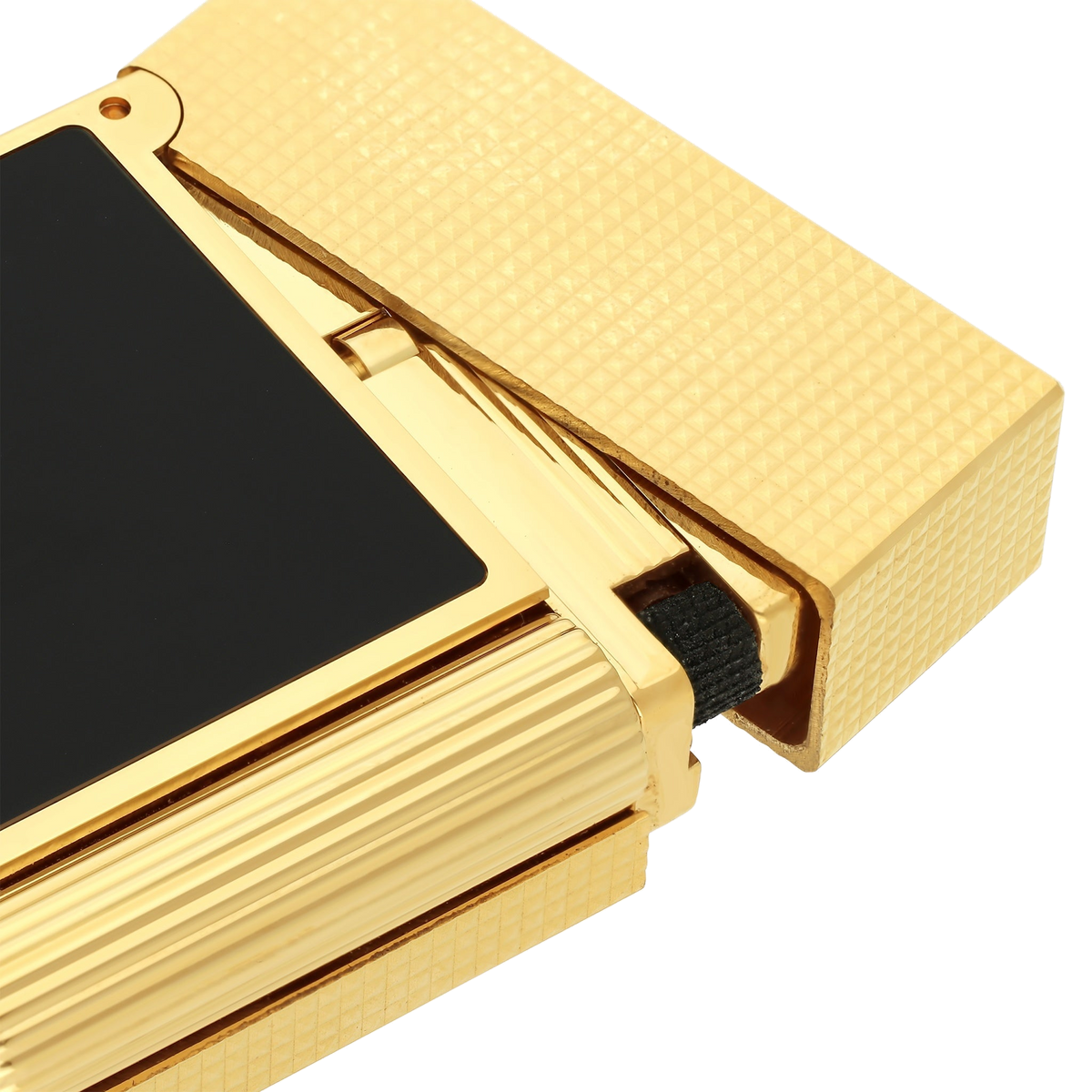 S.T. Dupont Ligne 2 - Noir Mat - Yellow Gold — alternate view