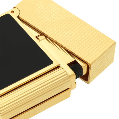 S.T. Dupont Ligne 2 - Noir Mat - Yellow Gold — alternate view