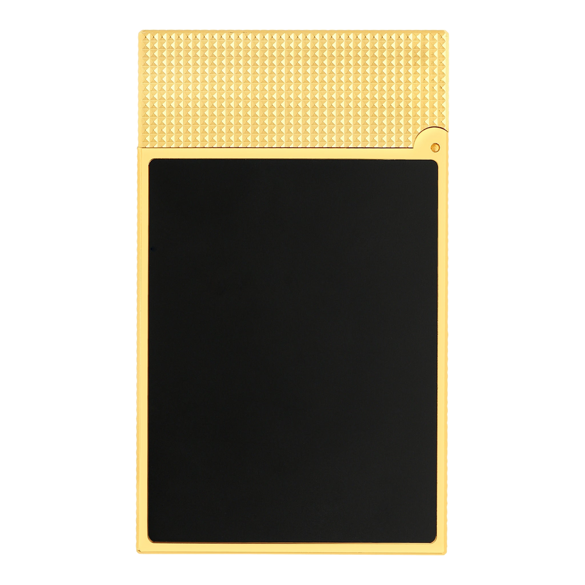 S.T. Dupont Ligne 2 - Noir Mat - Yellow Gold — angle view