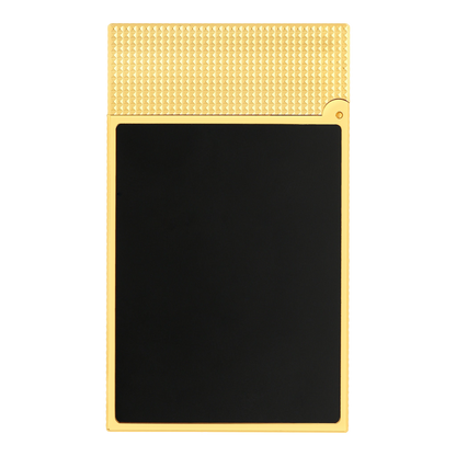 S.T. Dupont Ligne 2 - Noir Mat - Yellow Gold — angle view