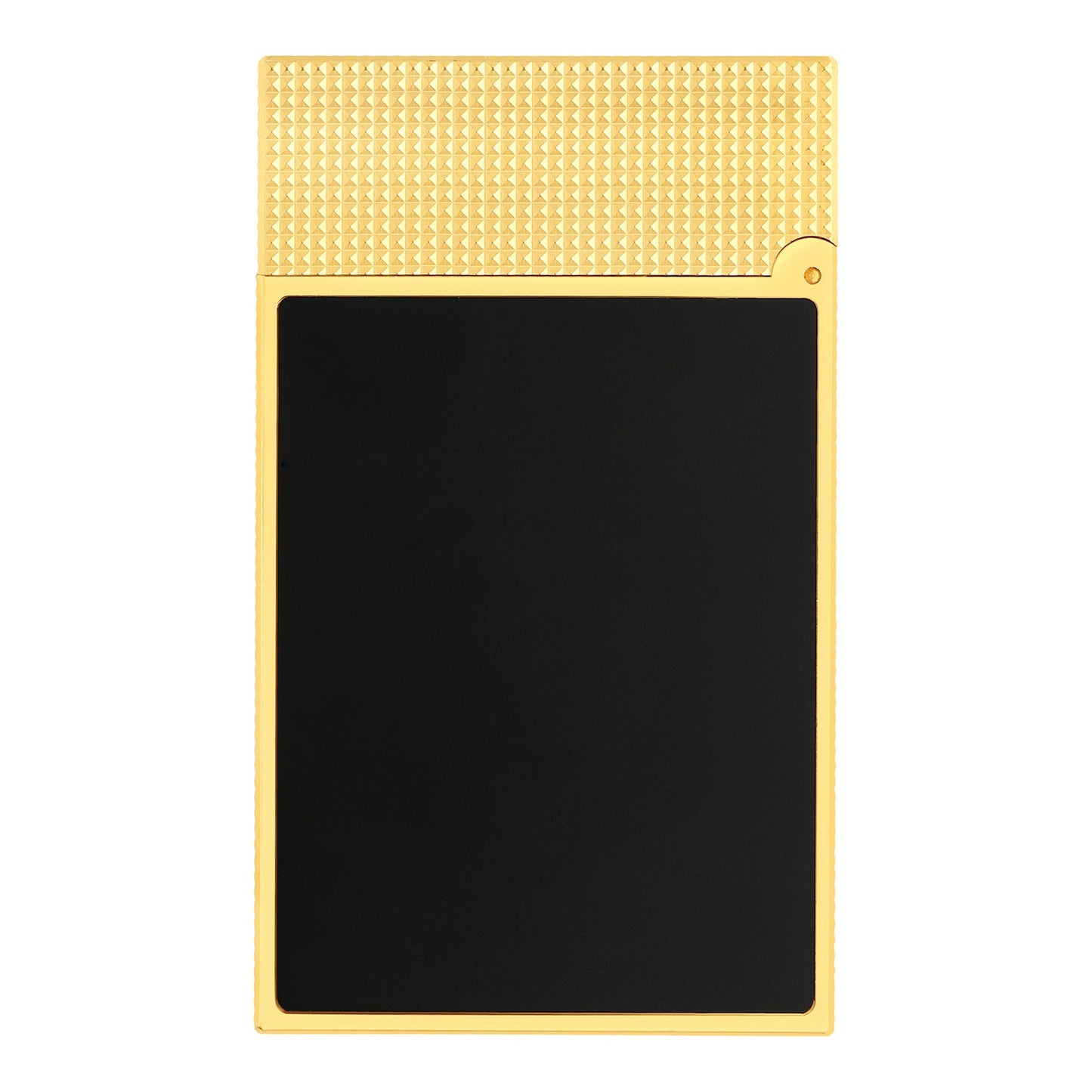 S.T. Dupont Ligne 2 - Noir Mat - Yellow Gold — angle view