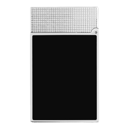 S.T. Dupont Ligne 2 - noir mat - platine — vue de trois quarts