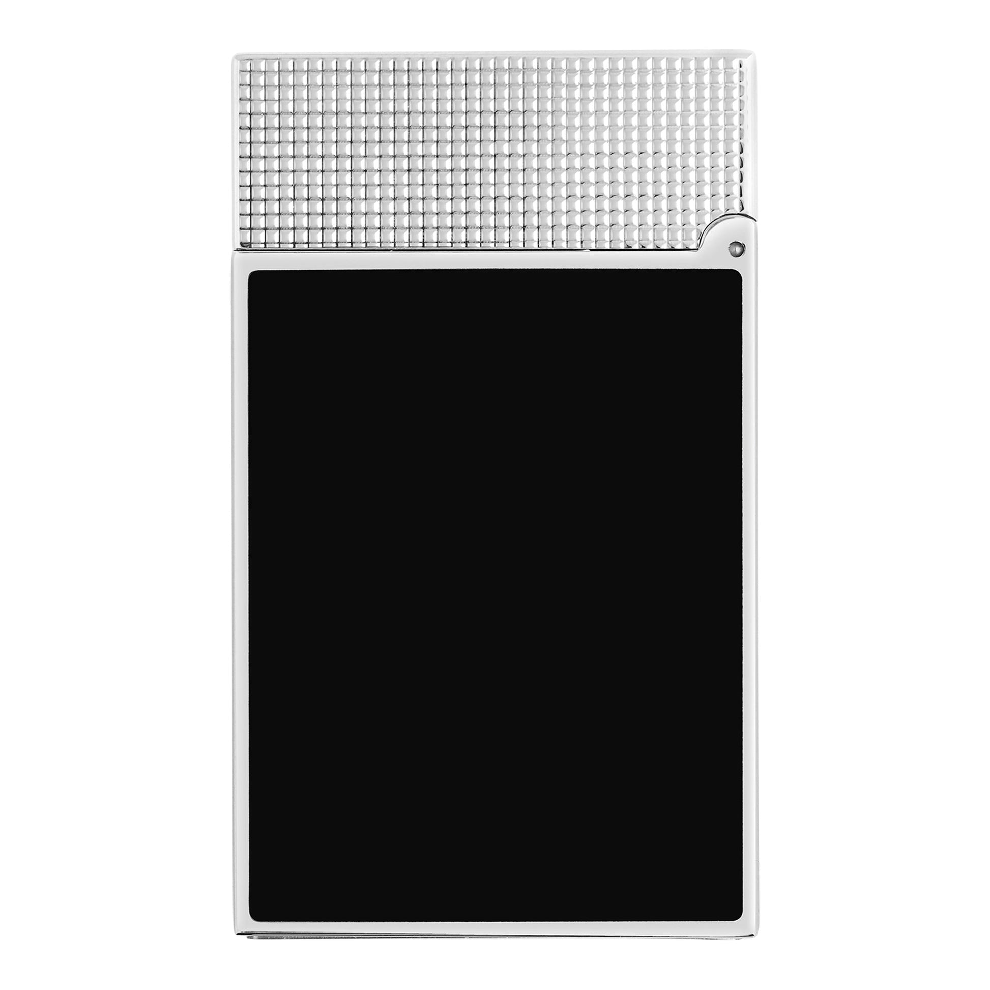 S.T. Dupont Ligne 2 - Noir Mat - Platinum — angle view