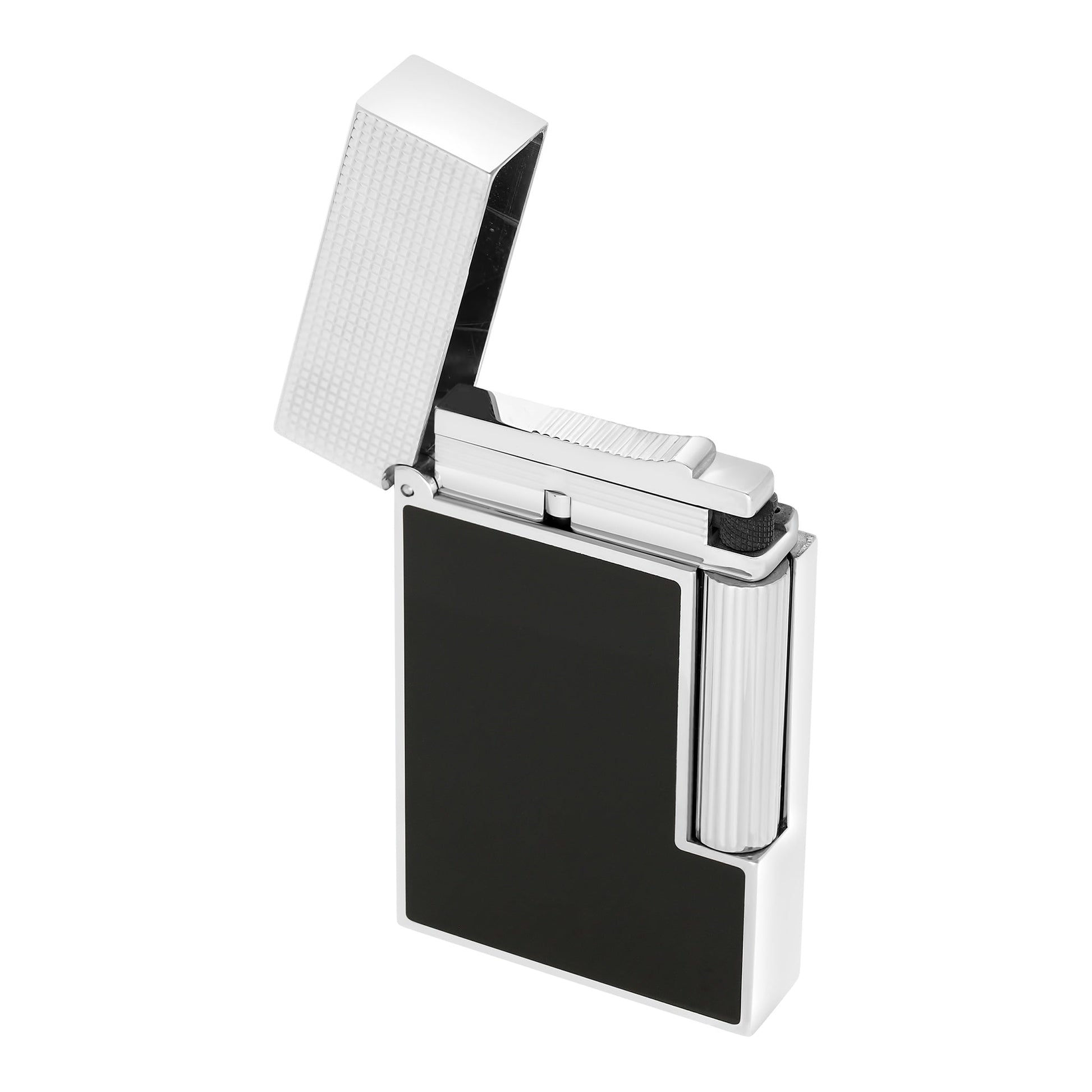 S.T. Dupont Ligne 2 - Noir Mat - Platinum — detail view