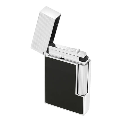 S.T. Dupont Ligne 2 - Noir Mat - Platinum — detail view